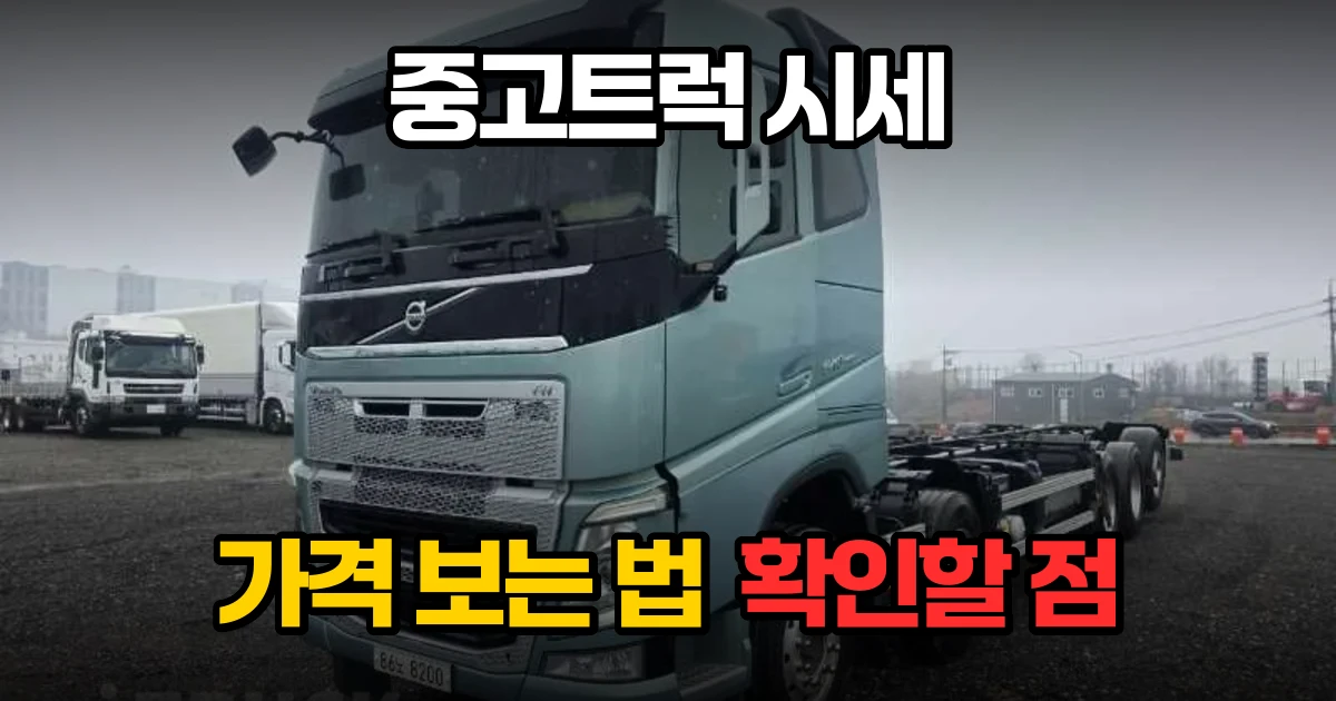 중고 대형트럭 대우 노부스 260