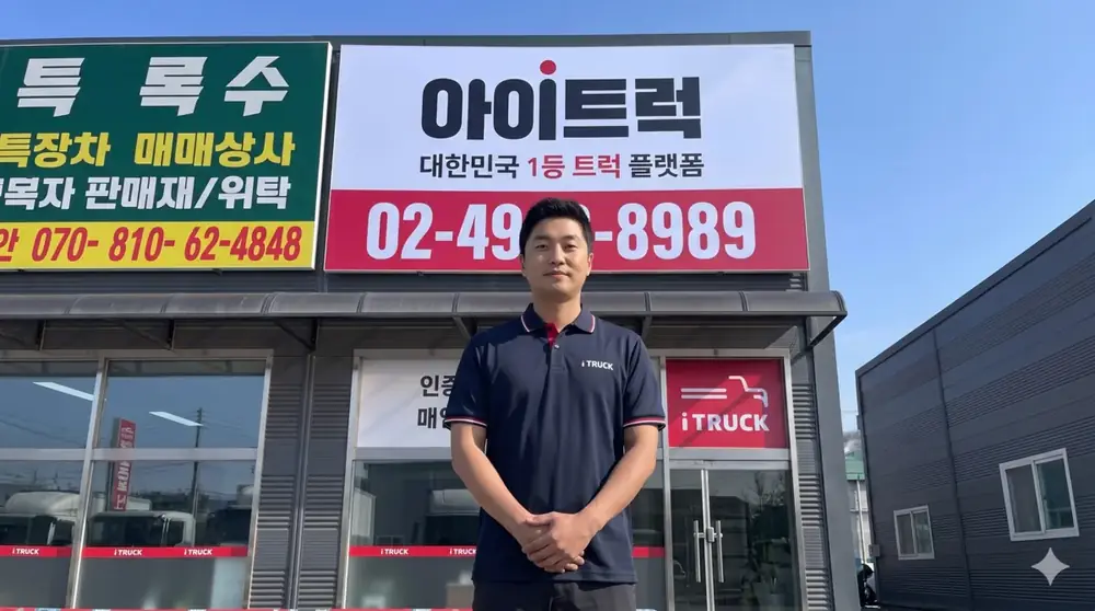 아이트럭 평택지점 전시장 외관